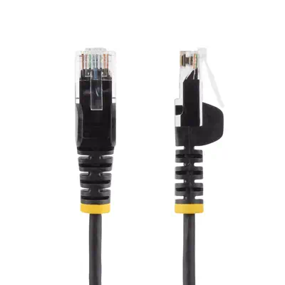 StarTech Câble réseau Ethernet RJ45 Cat6 de 50 cm - Noir - Câble RJ et Fibre optique - visuel 2