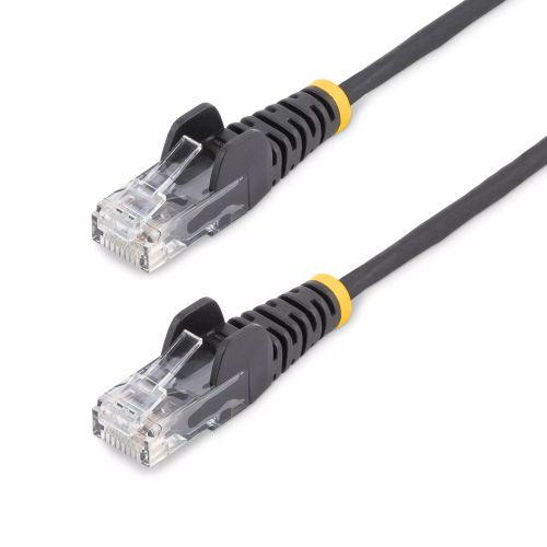 Vente Câble RJ et Fibre optique StarTech.com Câble réseau Ethernet RJ45 Cat6 de 1 m - Noir sur hello RSE