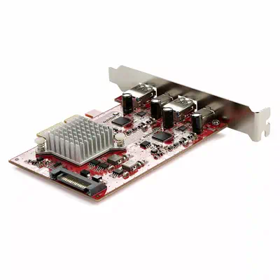 StarTech Carte PCI Express USB 4 Ports - Carte d'Extension - Carte Réseau - visuel 3