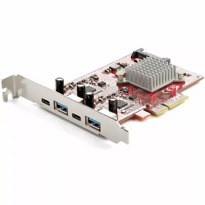 StarTech Carte PCI Express USB 4 Ports - Carte d'Extension - Carte Réseau - visuel 1