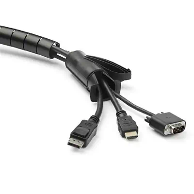 StarTech Gaine spirale range-câble Noir - 2,5 m - Diamètre de - Accessoire Câble - visuel 6