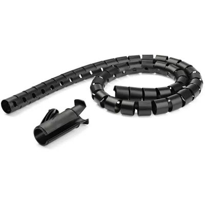 Revendeur officiel StarTech.com Gaine spirale range-câble Noir - 2,5 m - Diamètre de 25 mm