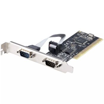 Achat StarTech.com Carte Adaptateur PCI 2 Ports Série RS232 au meilleur prix