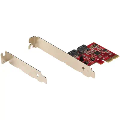 Carte PCI Express SATA 2 ports - Carte Contrôleur PCIe SATA - 6Gbps - ASM1166 SATA-Raid - Convertiss - StarTech - Station d'accueil pour portable - visuel 9