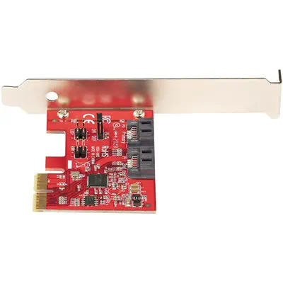 Carte PCI Express SATA 2 ports - Carte Contrôleur PCIe SATA - 6Gbps - ASM1166 SATA-Raid - Convertiss - StarTech - Station d'accueil pour portable - visuel 4