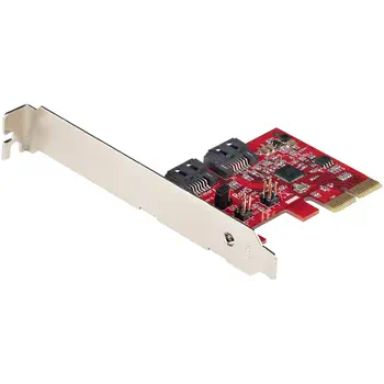 Achat Station d'accueil pour portable StarTech.com Carte PCI Express SATA 2 ports - Carte Contrôleur PCIe SATA - 6Gbps - ASM1166 SATA-Raid - Convertisseur PCI Express 2.0 vers SATA - Connecteurs SATA Empilés - Carte d'Extension SATA sur hello RSE