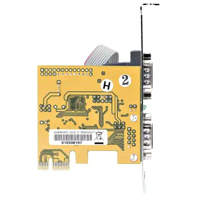 Carte Série PCI Express à 2 ports - Carte d'Extension Série PCIe vers RS232 (DB9) - Adaptateur PCIe  - StarTech - Carte Réseau - visuel 7