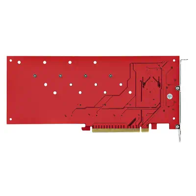 StarTech.com QUAD-M2-PCIE-CARD-B carte et adaptateur d'interfaces Interne M.2 - Carte Réseau - visuel 6