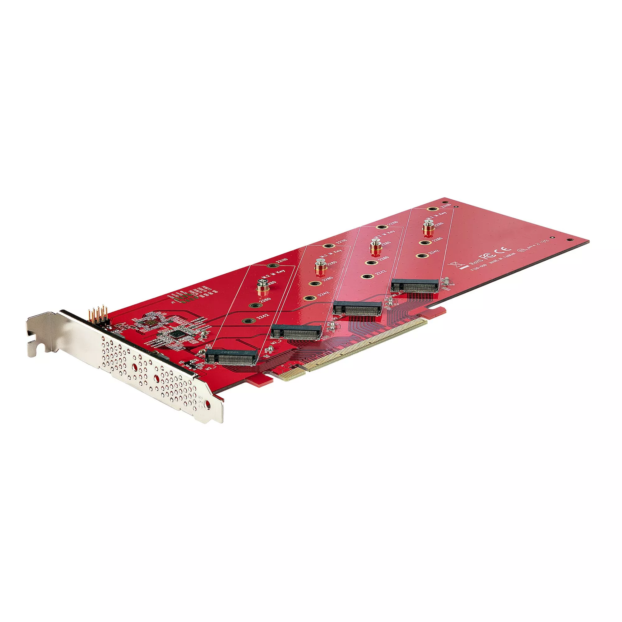 Revendeur officiel StarTech.com QUAD-M2-PCIE-CARD-B