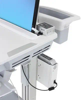 Ergotron 97-943 banque d'alimentation électrique Lithium Blanc - Accessoire Moniteur - visuel 2