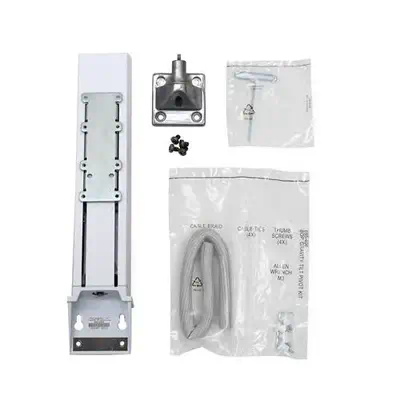 Ergotron 98-029 support d'écran plat pour bureau 68,6 cm (27") Métallique, Blanc - Accessoire Vidéoprojecteur - visuel 2