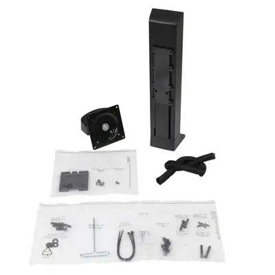 Ergotron WorkFit 97-935-085 support d'écran plat pour bureau 61 cm (24") Noir - Support Fixe & Mobile - visuel 1