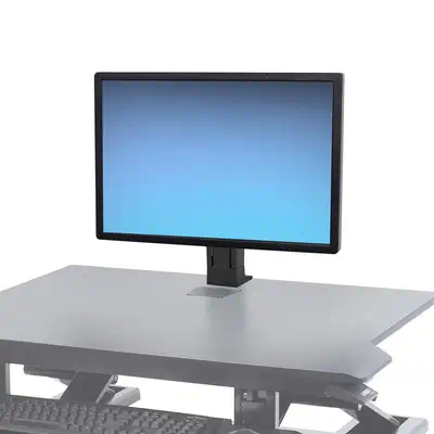 Ergotron WorkFit 97-935-085 support d'écran plat pour bureau 61 cm (24") Noir - Support Fixe & Mobile - visuel 2