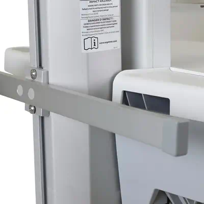 Ergotron 98-420 kit de support Aluminium Ergotron - visuel 1 - hello RSE - Plus d’espace de rangement