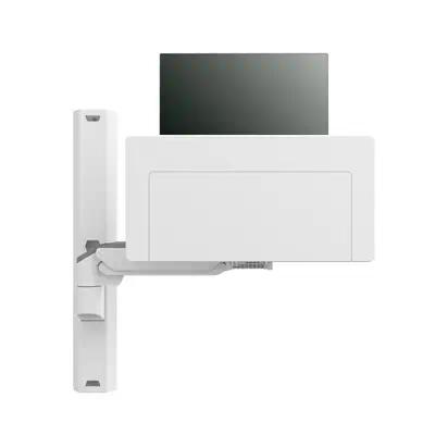 Ergotron 45-618-251 support et équerre de station de travail/PC tout en un 10,7 kg Blanc 68,6 cm (27 - Support Fixe & Mobile - visuel 5