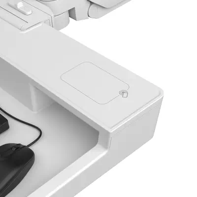 Ergotron 45-618-251 support et équerre de station de travail/PC tout en un 10,7 kg Blanc 68,6 cm (27 - Support Fixe & Mobile - visuel 7