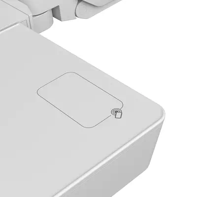 Ergotron 45-619-251 support et équerre de station de travail/PC tout en un 10,7 kg Blanc 68,6 cm (27 - Support Fixe & Mobile - visuel 8