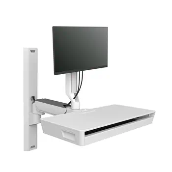 Comparaison Ergotron 45-619-251 support et équerre de station de travail/PC tout en un 10,7 kg Blanc 68,6 cm (27