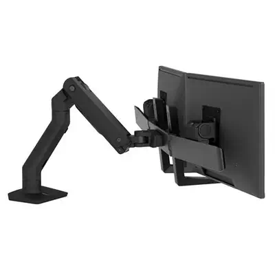 Ergotron HX Series 45-476-224 support d'écran plat pour bureau 81,3 cm (32") Noir - Support Fixe & Mobile - visuel 1