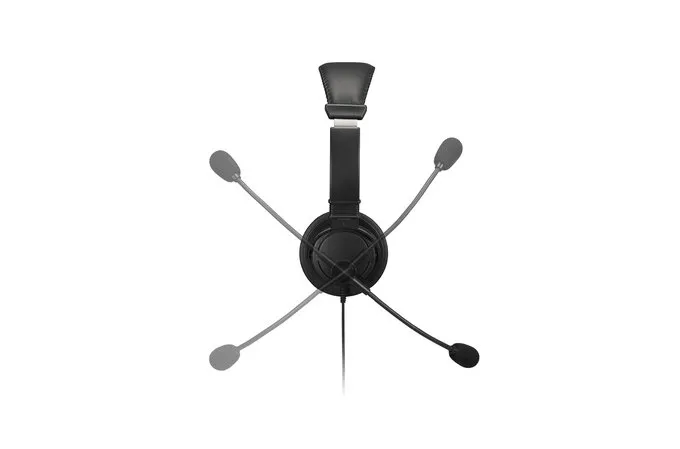 Kensington Micro-Casque Classic 3,5mm avec réglage du Kensington - visuel 1 - hello RSE - Micro à suppression de bruit et boutons de réglage du volume et de désactivation du micro