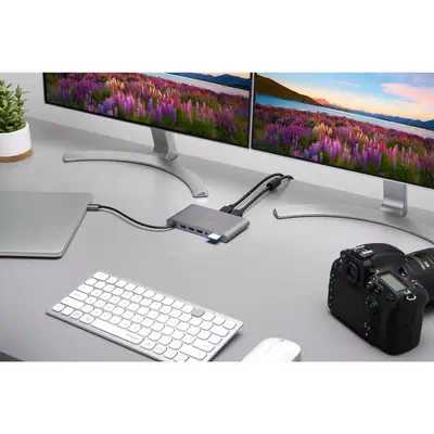 UH1440P Station d’accueil mobile USB-C 5 Gbits/s sans pilote avec double sortie vidéo – DP/HDMI/VGA - Kensington - Station d'accueil pour portable - visuel 7