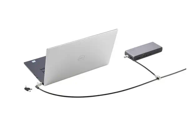 Câble de sécurité N17 2.0 à deux verrous à clé pour encoches Wedge - Kensington - Autre Accessoire pour portable - visuel 4