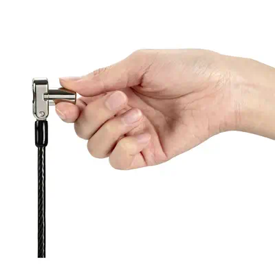 Câble de sécurité à clé universel 3 en Kensington - visuel 1 - hello RSE - Technologie brevetée Hidden Pin™ avec système anti-crochetage et câble en acier carbone