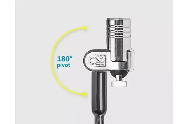 Câble de sécurité MicroSaver®2.0 Ultra à clé Kensington - visuel 1 - hello RSE - Câble en acier renforcé au carbone