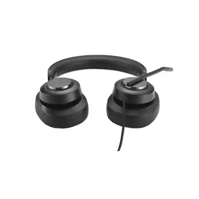 Kensington H2000 Micro-casque USB-C circum aural Kensington - visuel 1 - hello RSE - Commandes intégrées avec témoins lumineux