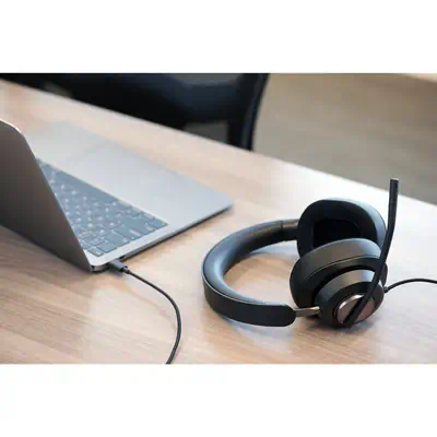 Kensington H2000 Micro-casque USB-C circum aural Kensington - visuel 1 - hello RSE - Confort ergonomique longue durée