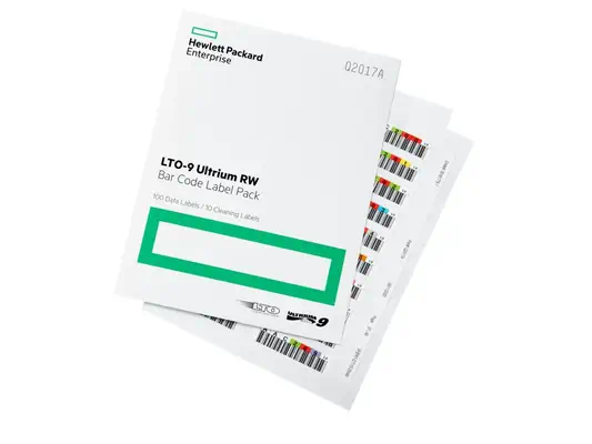 HPE Q2017A étiquette code-barres Multicolore - Cartouche LTO - visuel 1