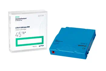 Livraison rapide HPE Cartouche de données LTO-9 Ultrium RW 45 To