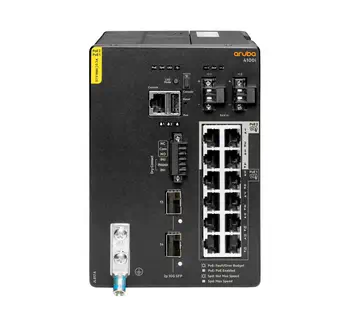 CX 4100i 12p 1GbE 8p Class4 PoE and 4p Class6 PoE 2p SFP+ DIN Mount garantie