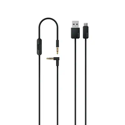 Apple Studio 3 Écouteurs Avec fil &sans fil Arceau Appels/Musique Micro-USB Bluetooth Noir - Casque Micro - visuel 6