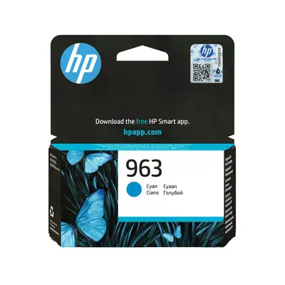 HP 963 Cartouche d'encre cyan authentique - Cartouches d'encre - visuel 1