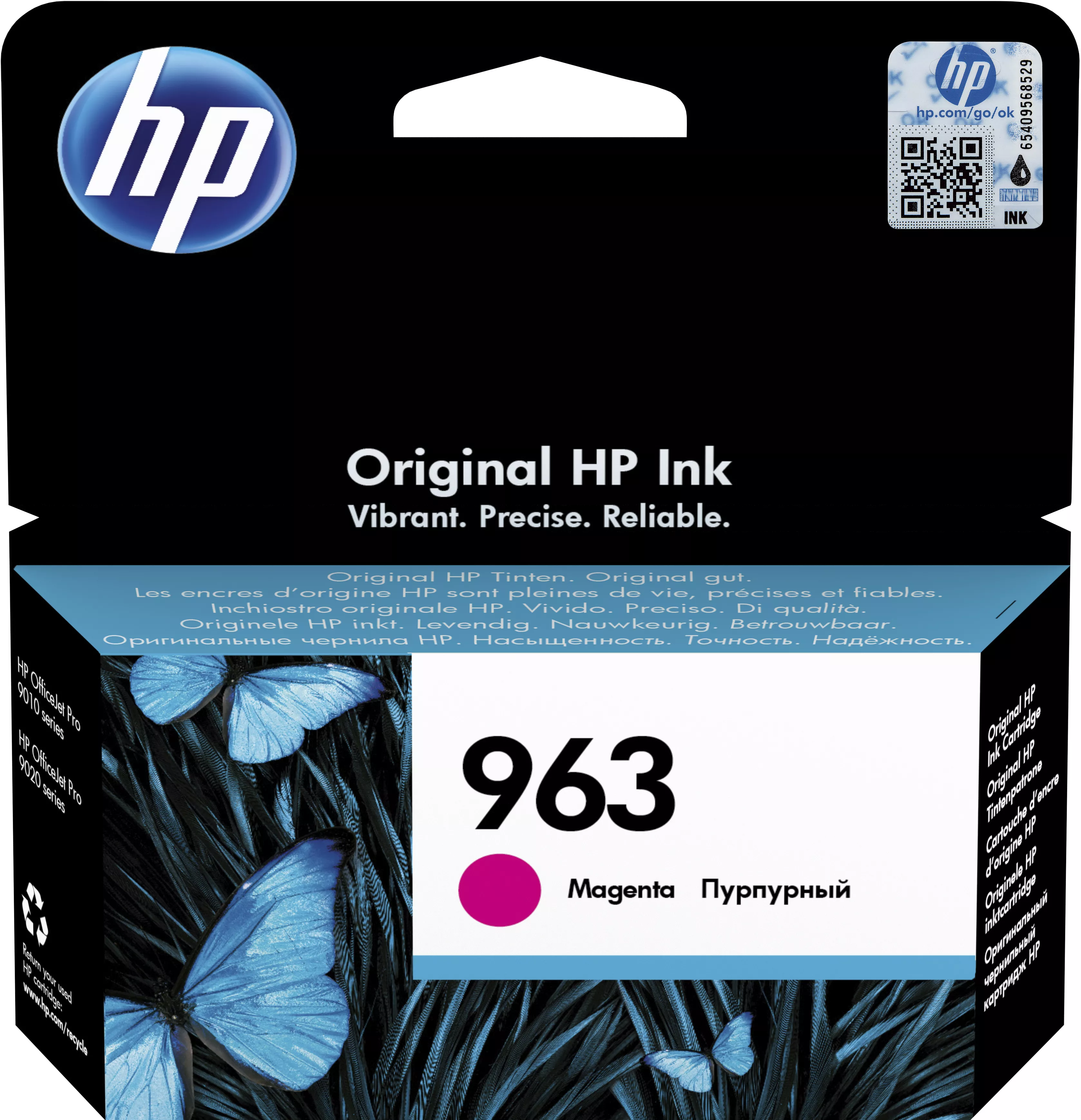 Achat Cartouches d'encre HP 963 Magenta Original Ink Cartridge sur hello RSE