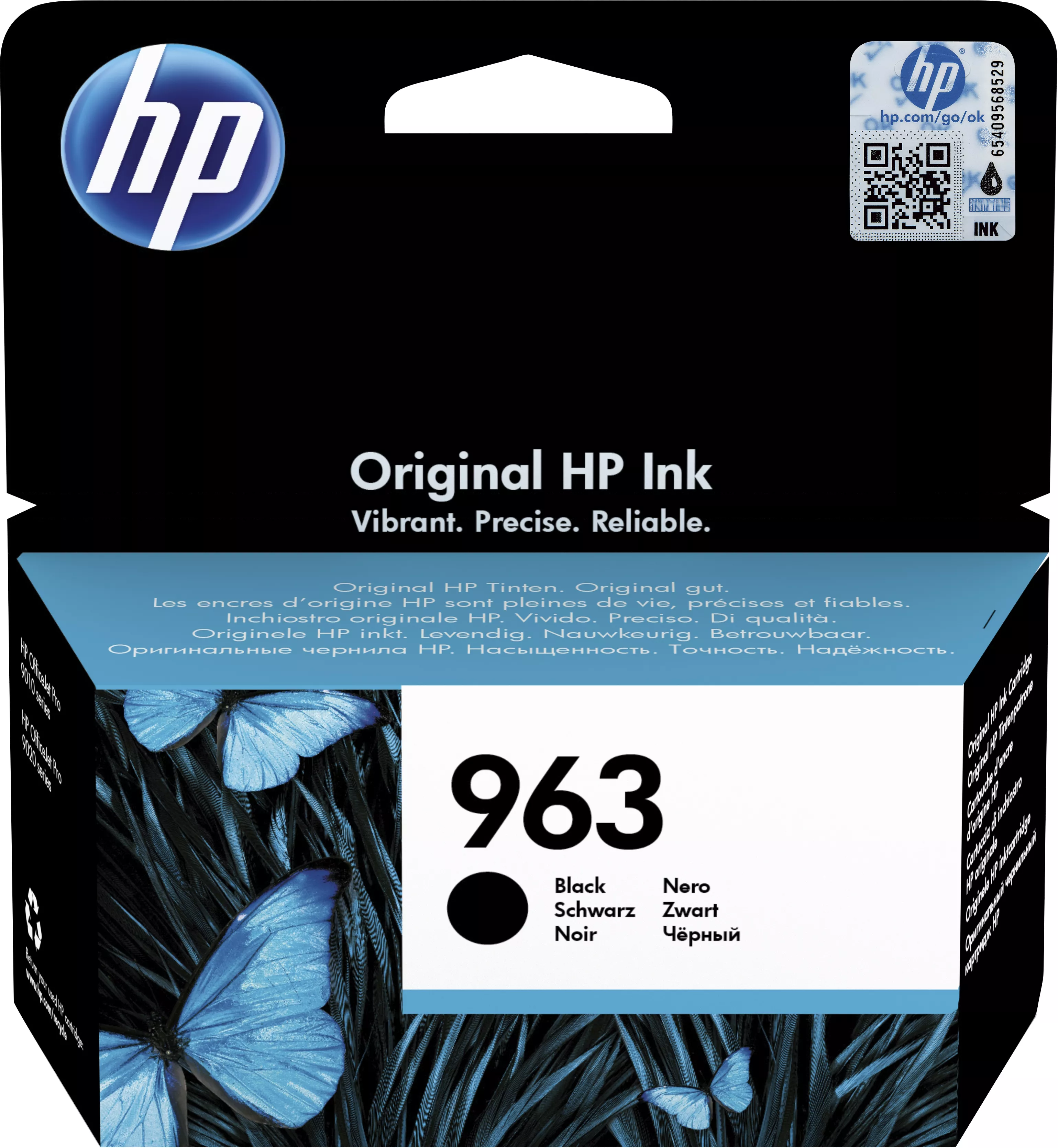 Vente Cartouches d'encre HP 963 Black Original Ink Cartridge