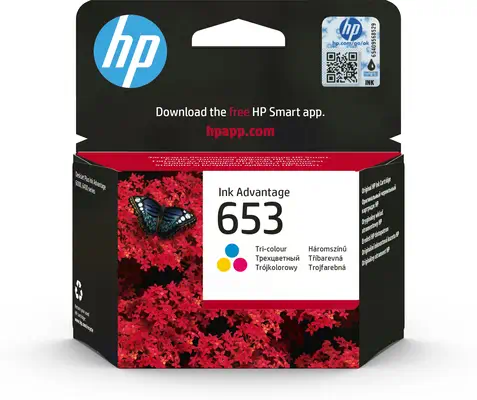 Cartouche d’encre Ink Advantage trois couleurs HP 653 authentique - Cartouches d'encre - visuel 9