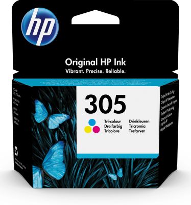 Cartouche d’encre trois couleurs HP 305 authentique HP - visuel 18 - hello RSE