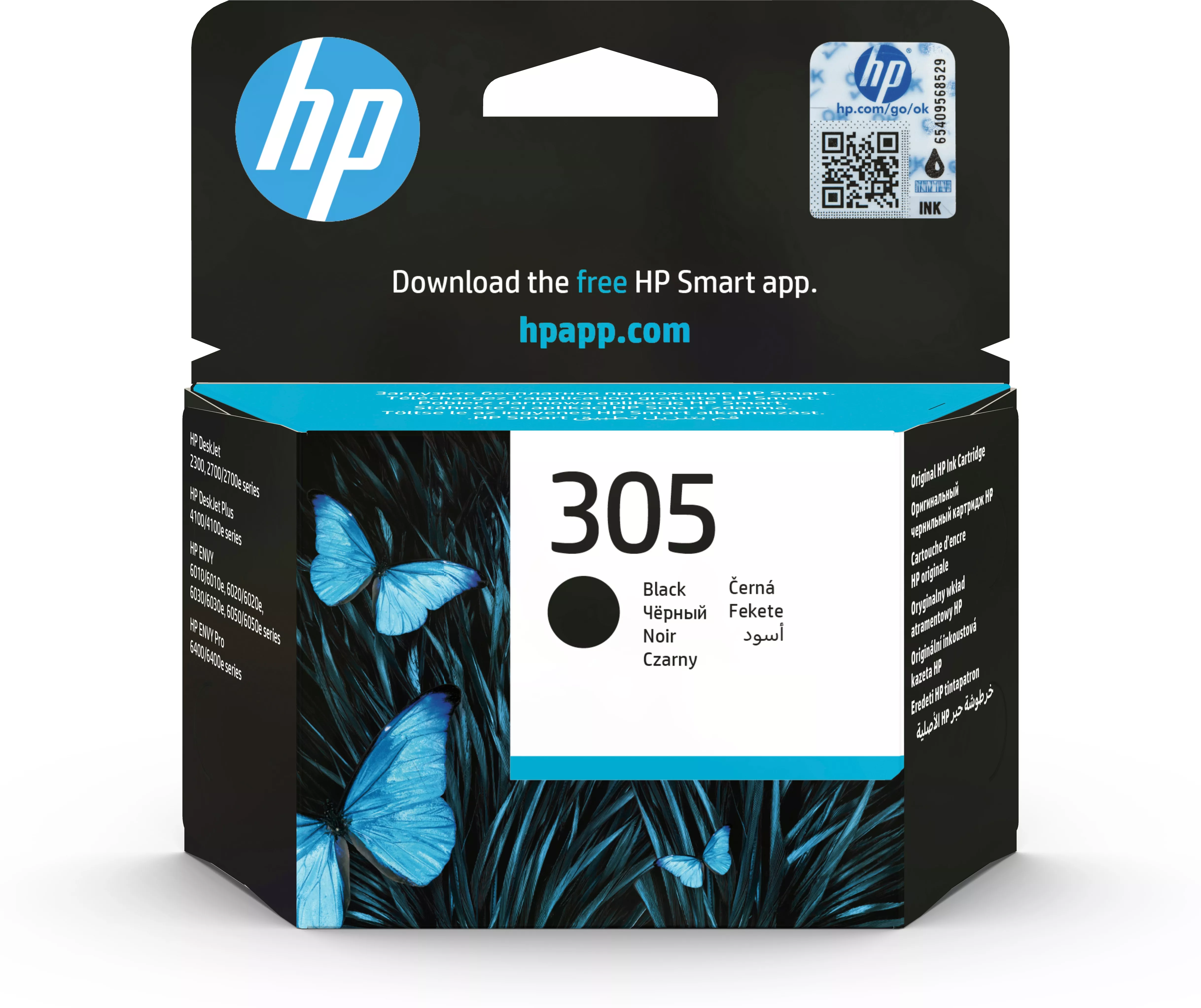 Achat HP 305 Black Original Ink Cartridge au meilleur prix