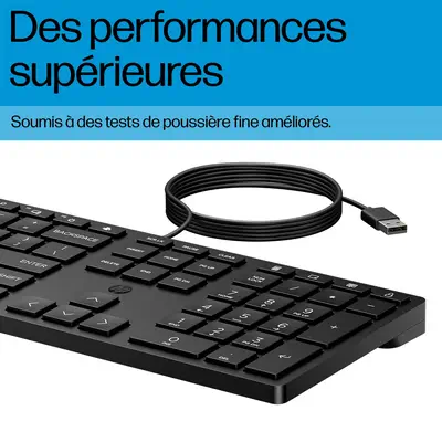 Clavier HP Wired Desktop 320K - visuel 4