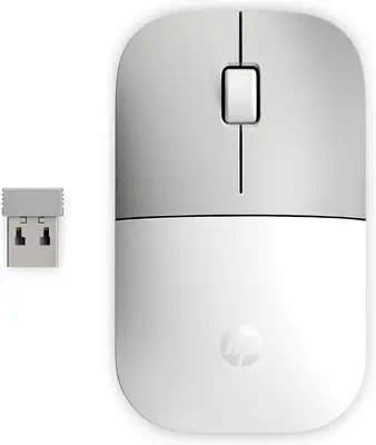 Souris sans fil HP Z3700 (blanc céramique) HP - visuel 1 - hello RSE - Prête à relever tous les défis