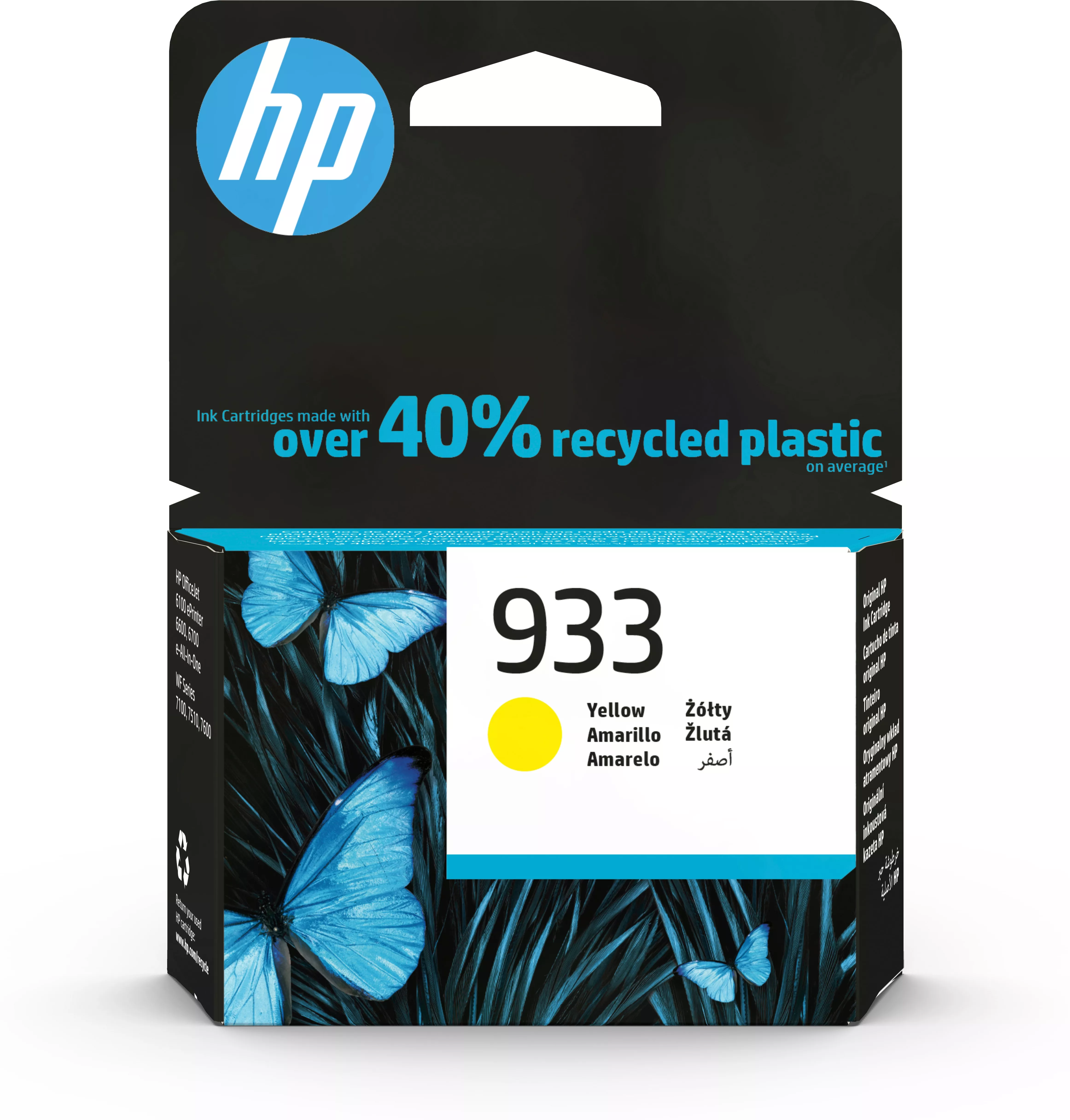 Achat Cartouches d'encre HP 933 Yellow Original Ink Cartridge