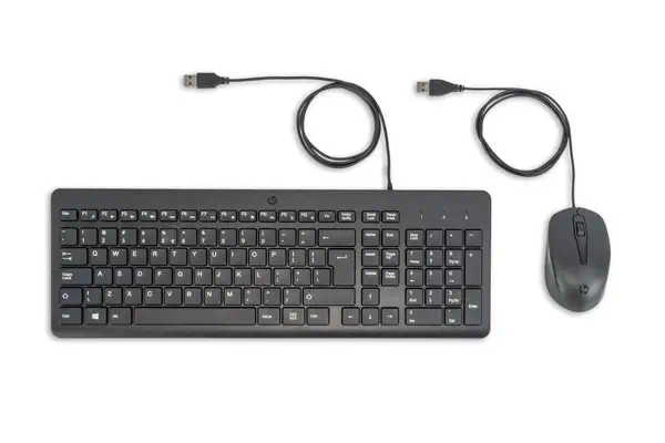 Souris et clavier filaires HP 150  - HP - visuel 1 - hello RSE - Belle et confortable