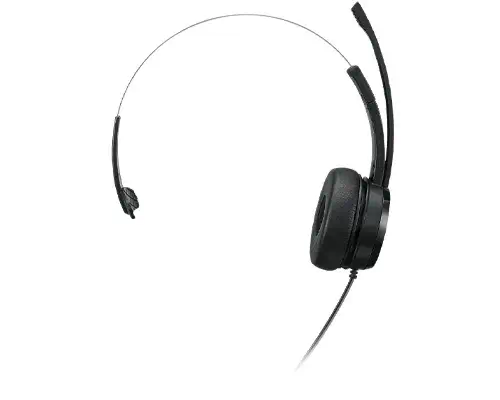 Lenovo 100 Mono Casque Avec fil Arceau Bureau/Centre d'appels USB Type-A Noir - Casque Micro - visuel 2
