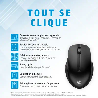 Souris sans fil multi-périphériques HP 430 - visuel 10