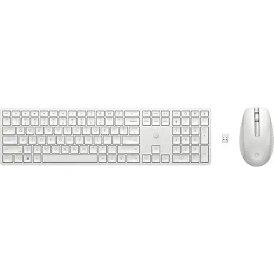 650 WRLS KB/MSE COMBO WHT FR - HP - Pack Clavier, souris - visuel 5