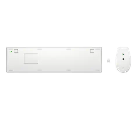 650 WRLS KB/MSE COMBO WHT FR - HP - Pack Clavier, souris - visuel 10