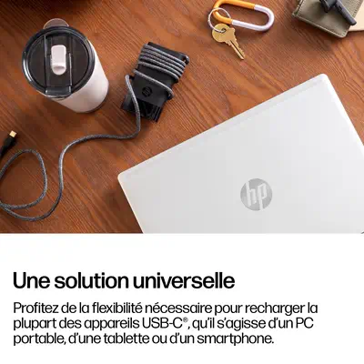 Chargeur pour ordinateur portable HP USB-C 65 W - Chargeur et alimentation - visuel 4