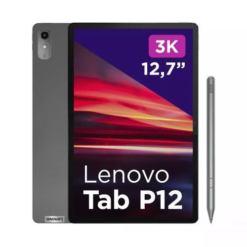 Achat LENOVO Tab P12 ZACH + Pen Plus - 12.7'' 3K 2944x1840 8GB 128Go - et autres produits de la marque Lenovo